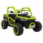 Elektrické autíčko Farmer Truck UTV Racing 4x75w zelené